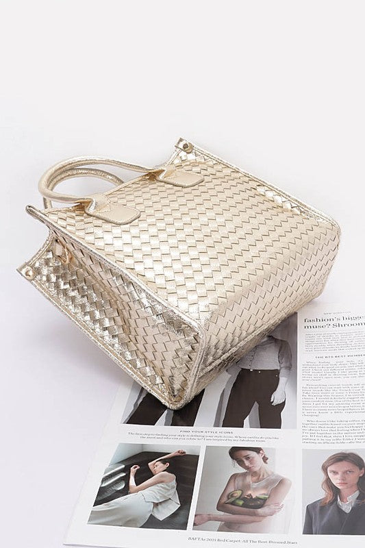Gold Tote Bag