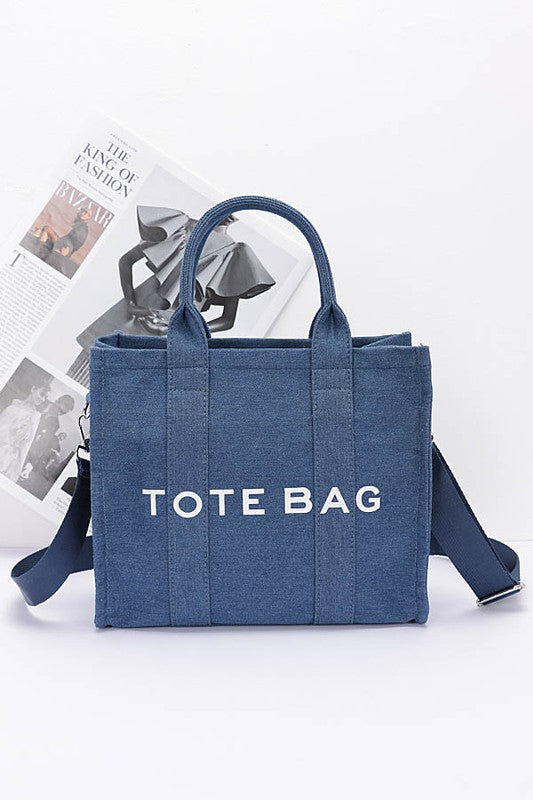 Denim Tote Bag