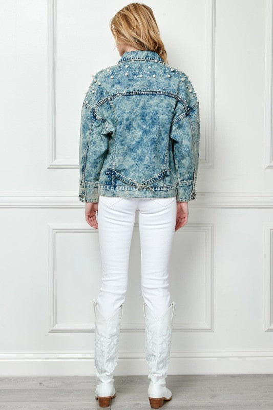 Pearl Denim Jacket