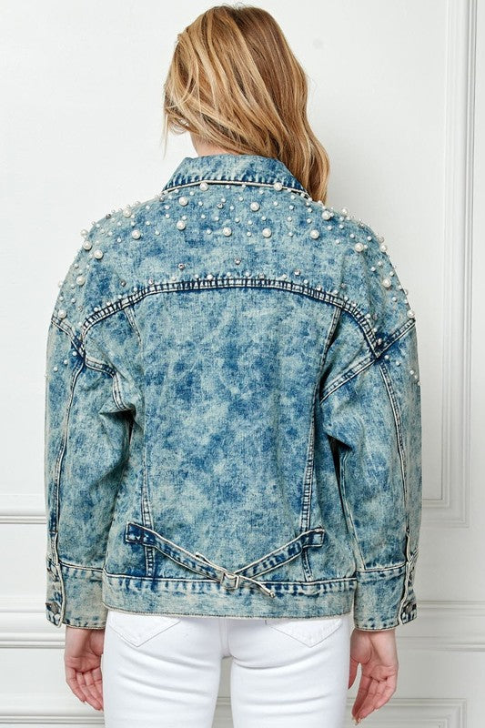 Pearl Denim Jacket
