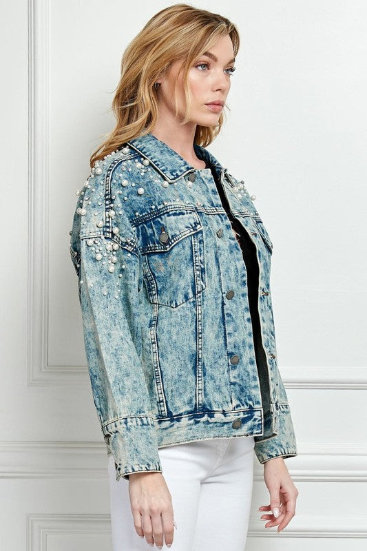 Pearl Denim Jacket